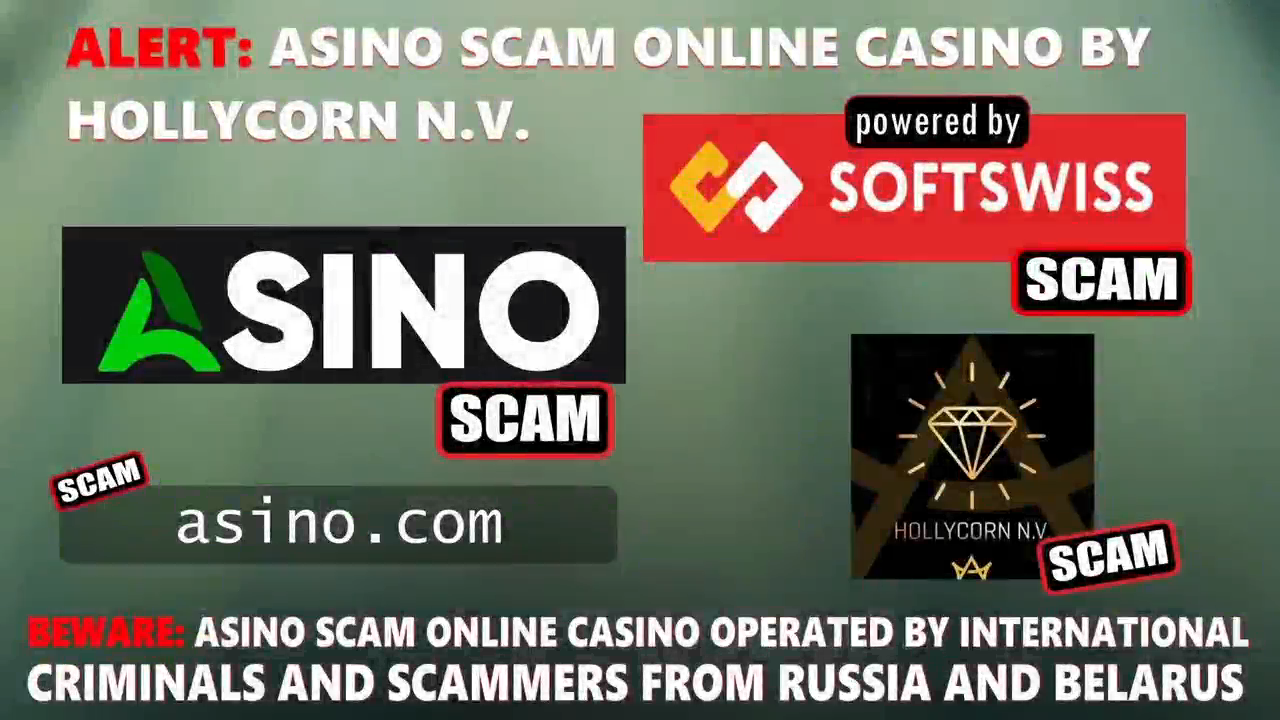 Asino - softswiss scam - Casino by Softswiss